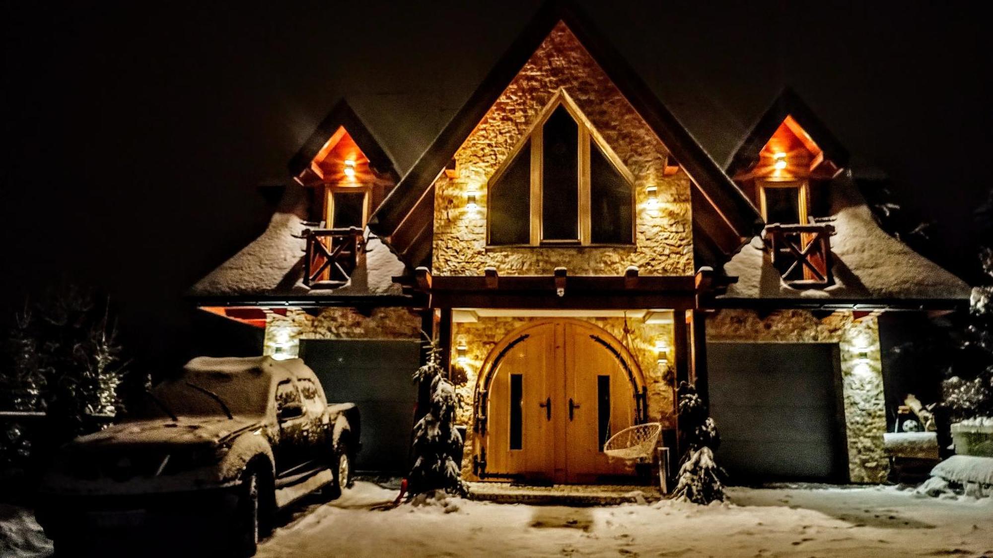 Lux Houses W Domku Tylko Dwa Apartamentyz Jacuzzi Zewnetrznym Groń Dış mekan fotoğraf